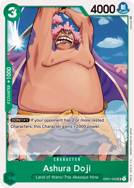Ashura Doji - OP01-032 - Uncommon-One Piece Singles
