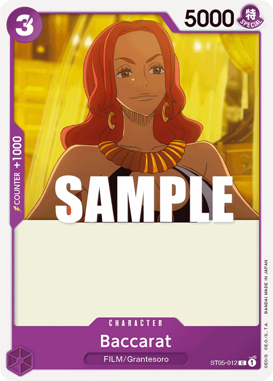 Baccarat - ST05-012 - Common-One Piece Singles