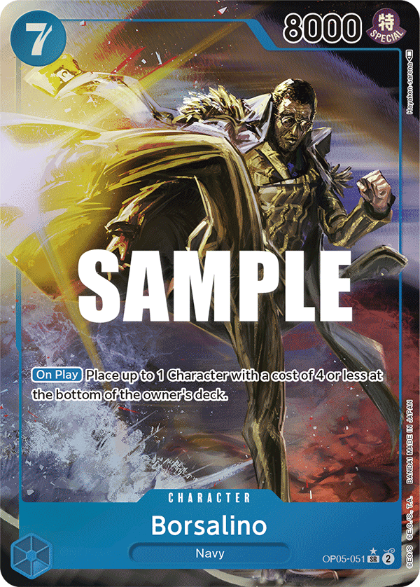 Borsalino - OP05-051 - Super Rare (Alt Art)