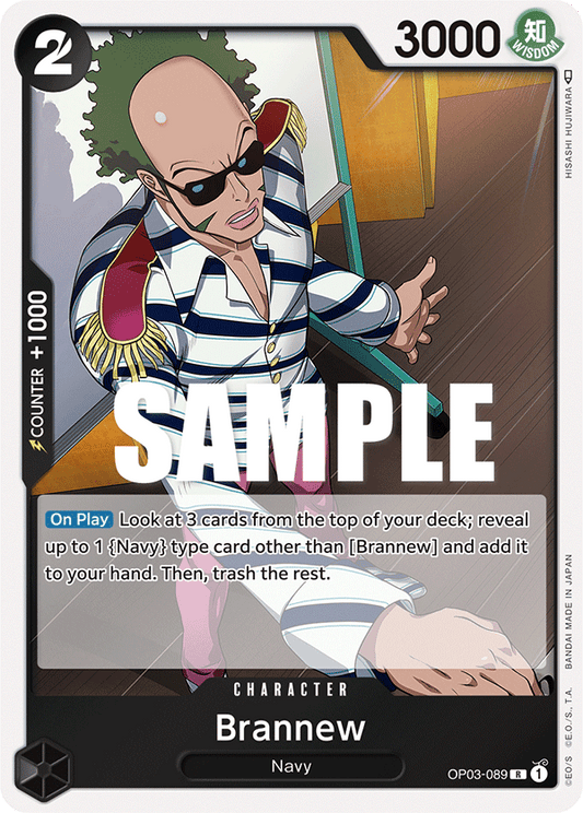 Brannew - OP03-089 - Rare-One Piece Singles