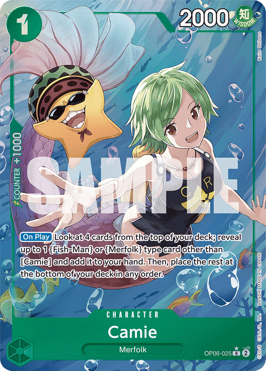 Camie - OP06-025 - Rare (Alt Art)