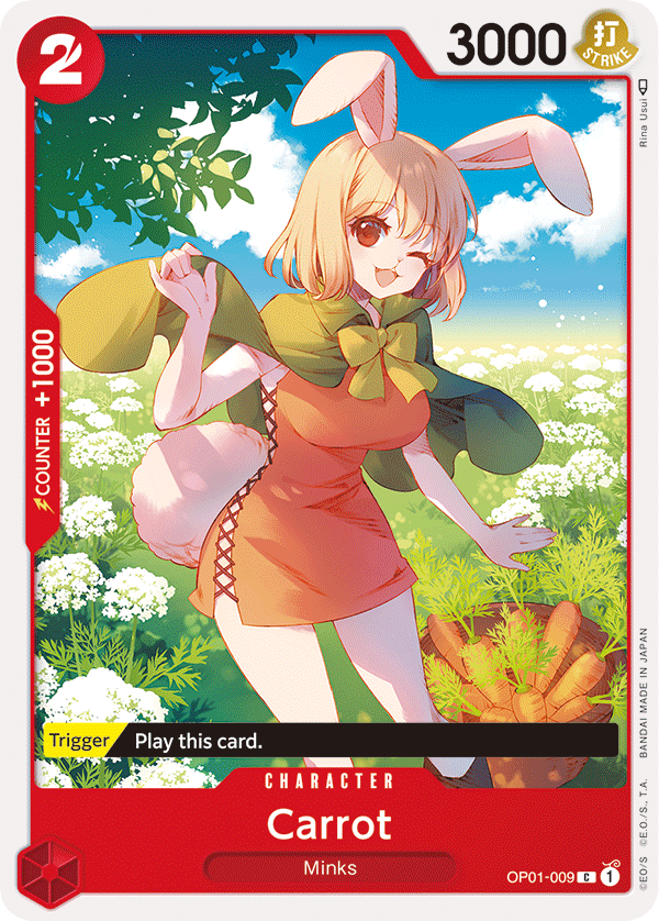Carrot - OP01-009 - Common-One Piece Singles
