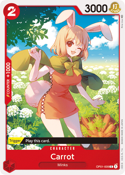 Carrot - OP01-009 - Common-One Piece Singles
