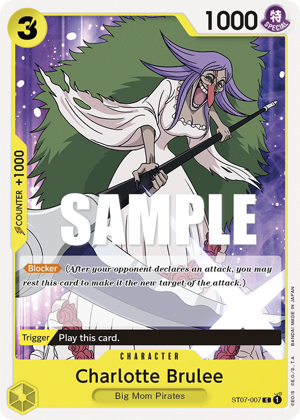 Charlotte Brulee - ST07-007 - Common-One Piece Singles