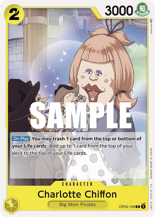 Charlotte Chiffon - OP03-109 - Common-One Piece Singles