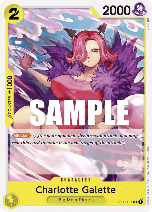 Charlotte Galette - OP03-107 - Common-One Piece Singles