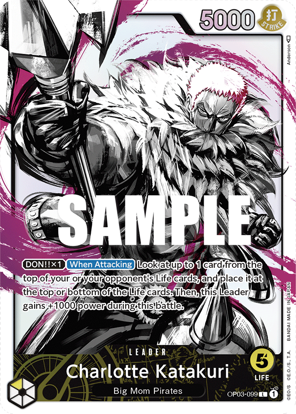 Charlotte Katakuri - OP03-099 - Leader-One Piece Singles