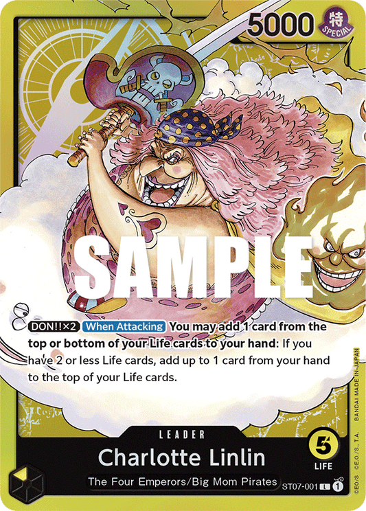 Charlotte Linlin - ST07-001 - Leader-One Piece Singles
