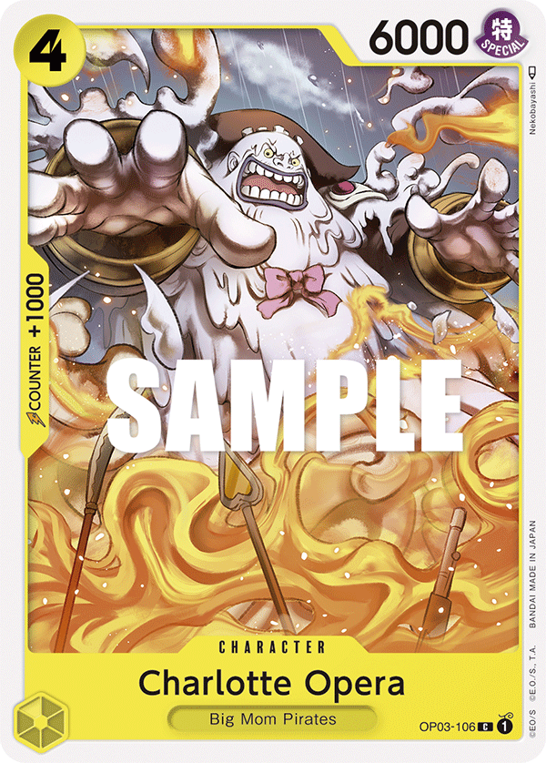 Charlotte Opera - OP03-106 - Common-One Piece Singles