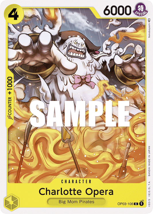 Charlotte Opera - OP03-106 - Common-One Piece Singles