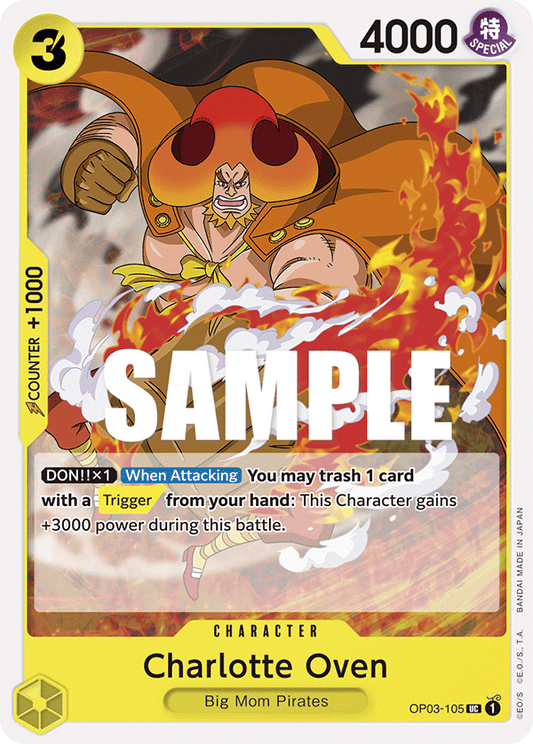 Charlotte Oven - OP03-105 - Uncommon-One Piece Singles