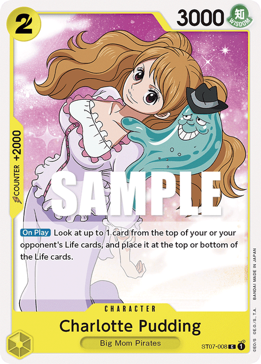 Charlotte Pudding - ST07-008 - Common-One Piece Singles