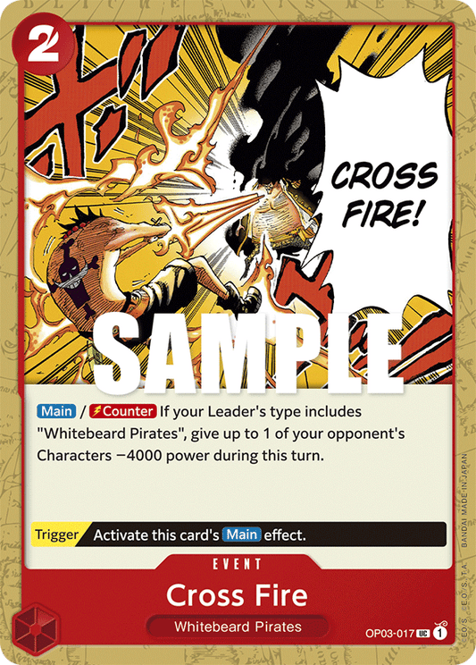 Cross Fire - OP03-017 - Event-One Piece Singles