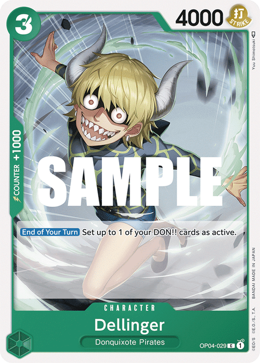 Dellinger - OP04-029 - Common