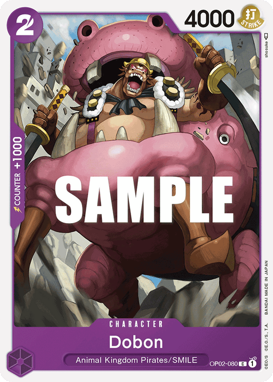 Dobon - OP02-080 - Common-One Piece Singles