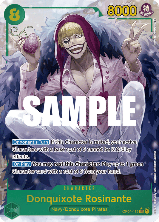 Donquixote Rosinante - OP04-119 - Secret Rare (Alt Art)