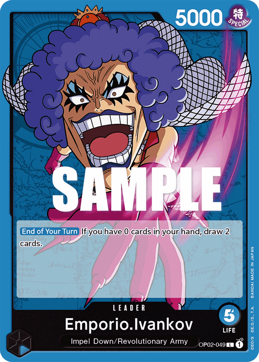 Emporio.Ivankov - OP02-049 - Leader-One Piece Singles