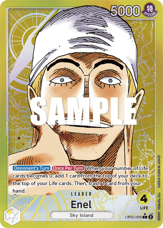 Enel - OP05-098 - Leader (Alt Art)