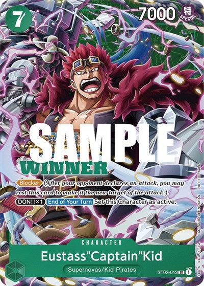 Eustass"Captain"Kid - ST02-013 - Tournament Vol. 5 Winner