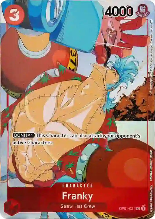 Franky - OP01-021 - Alternate Art (Gift Collection 2023)