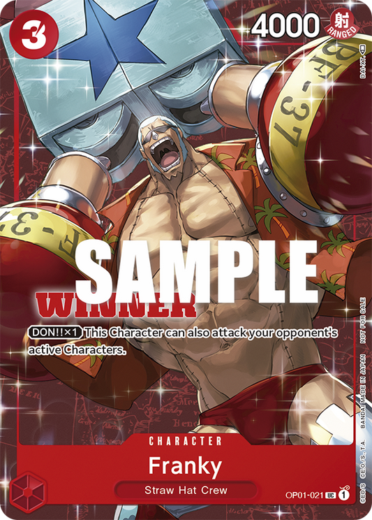 Franky - OP01-021 - Tournament Vol.2 Winner