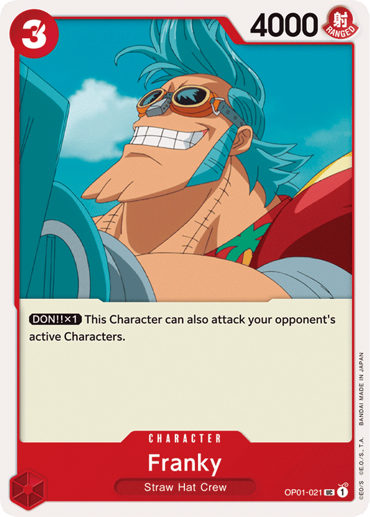 Franky - OP01-021 - Uncommon-One Piece Singles