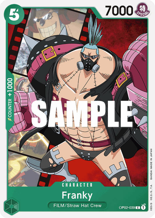Franky - OP02-039 - Common-One Piece Singles