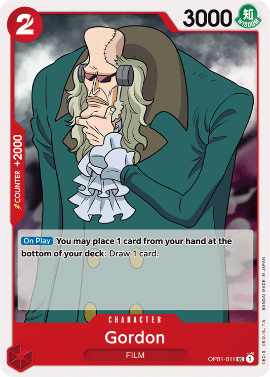 Gordon - OP01-011 - Uncommon-One Piece Singles