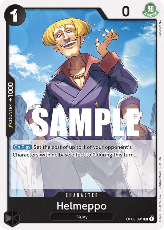 Helmeppo - OP03-091 - Common-One Piece Singles