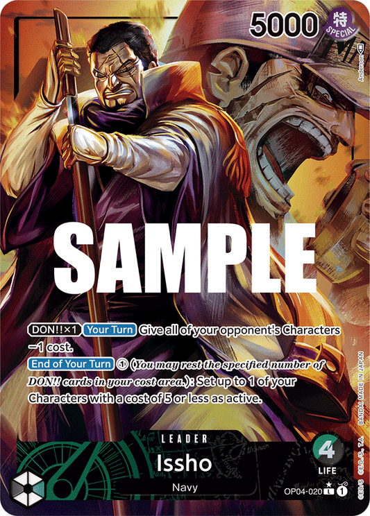 Issho - OP04-020 - Leader (Alt Art)