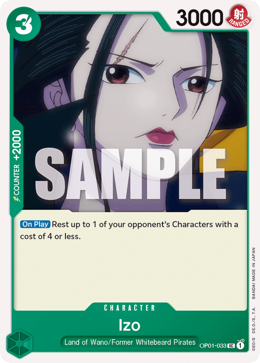 Izo - OP01-033 - Uncommon-One Piece Singles