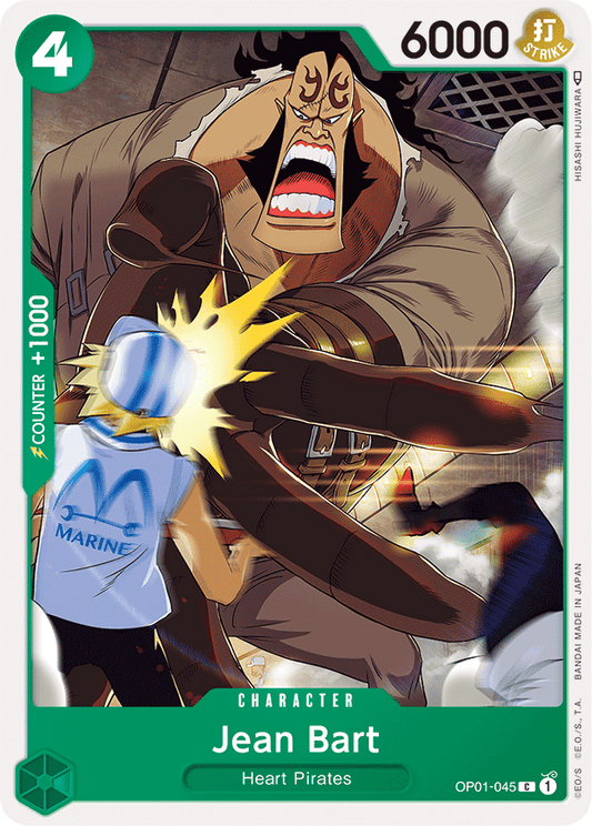 Jean Bart - OP01-045 - Common-One Piece Singles