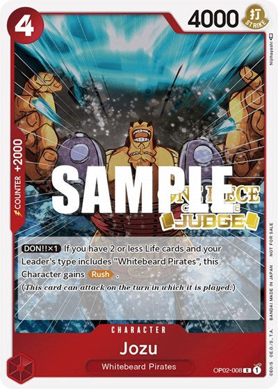 Jozu - OP02-008 - Judge Pack Vol.1