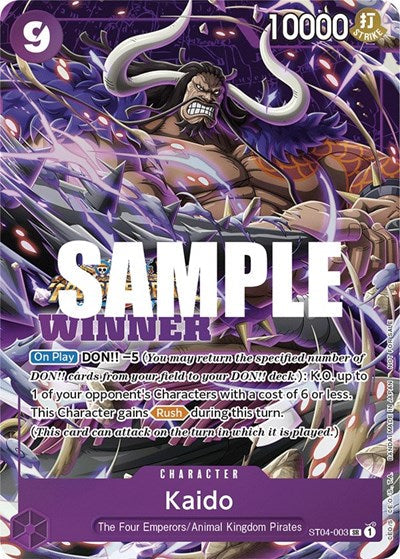 Kaido - ST04-003 - Tournament Vol. 5 Winner