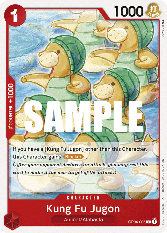 Kung-Fu Dugong - OP04-005 - Common