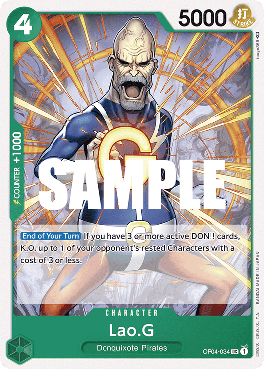 Lao G - OP04-034 - Uncommon