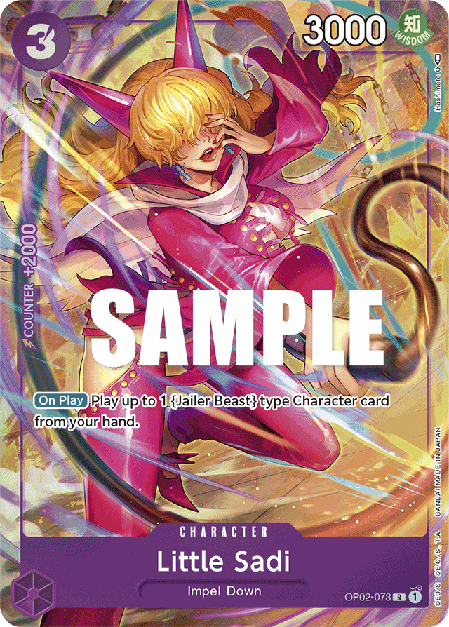 Little Sadi - OP02-073 - Rare (Alt Art)-One Piece Singles