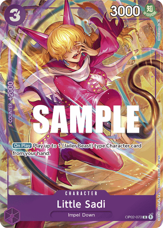 Little Sadi - OP02-073 - Rare (Alt Art)-One Piece Singles