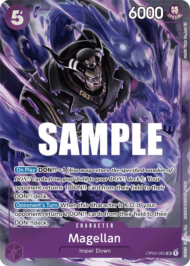 Magellan - OP02-085 - Super Rare (Alt Art)-One Piece Singles
