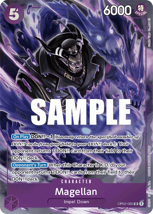 Magellan - OP02-085 - Super Rare (Alt Art)-One Piece Singles