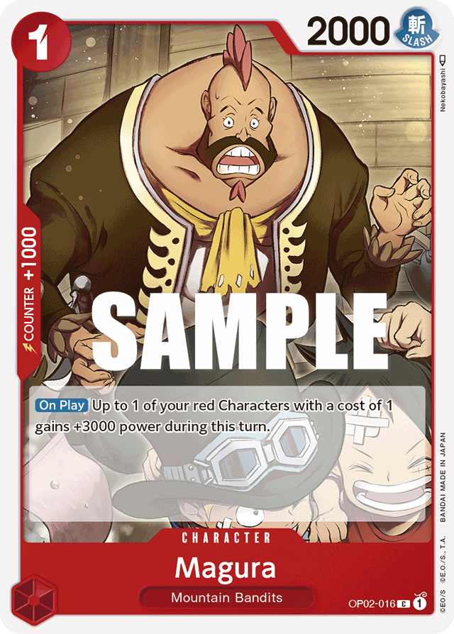 Magura - OP02-016 - Common-One Piece Singles