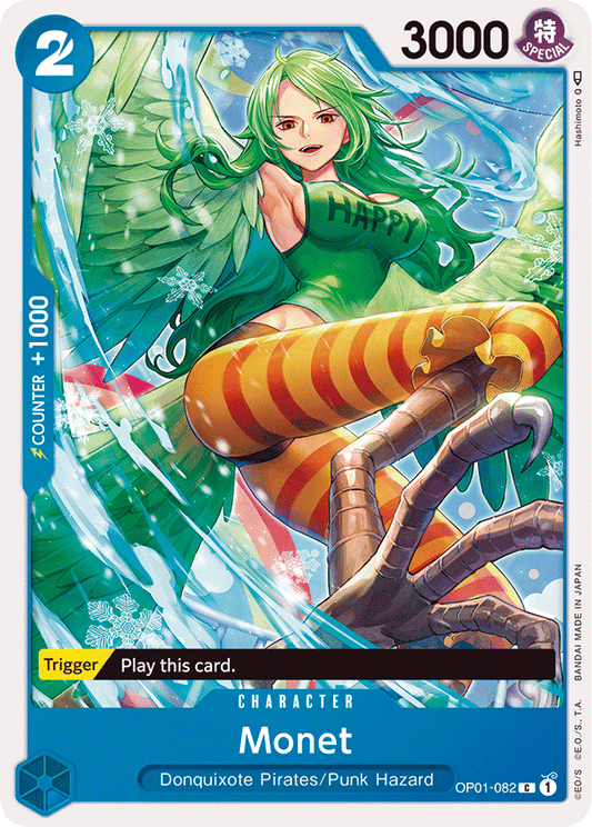 Monet - OP01-082 - Common-One Piece Singles