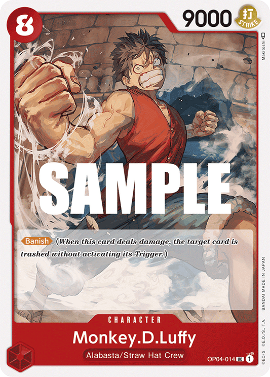 Monkey D. Luffy - OP04-014 - Uncommon