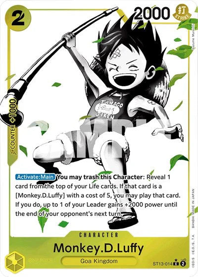 Monkey D. Luffy - ST13-014 - Common (Parallel)