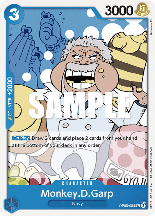 Monkey.D.Garp - OP05-054 - Uncommon