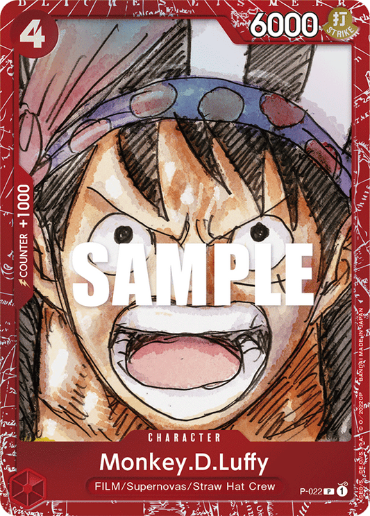 Monkey.D.Luffy - P-022 - Promo (Film Red Edition)