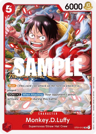 Monkey.D.Luffy - ST01-012 - Tournament Vol. 5