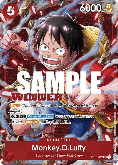 Monkey.D.Luffy - ST01-012 - Tournament Vol. 5 Winner