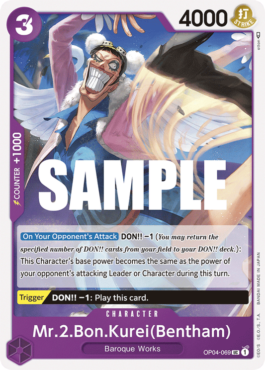 Mr. 2 Bon Clay (Bentham) - OP04-069 - Uncommon