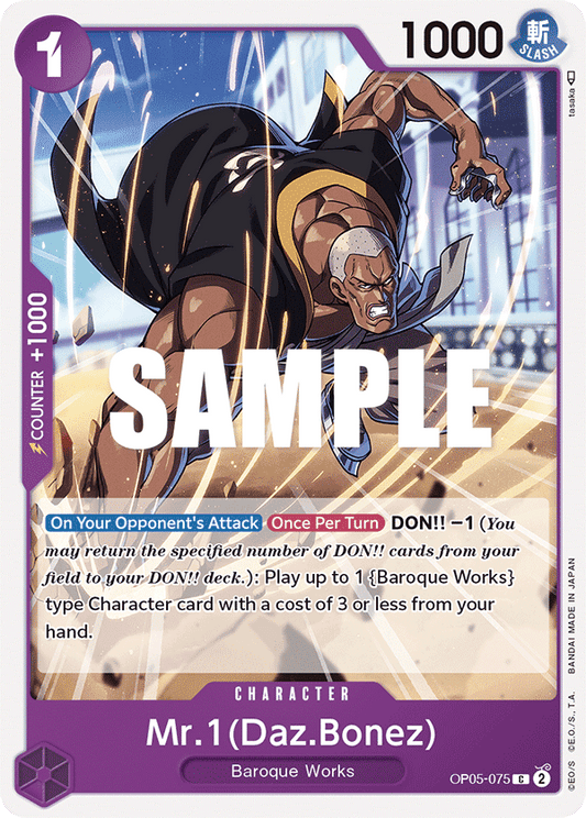 Mr.1(Daz.Bonez) - OP05-075 - Common